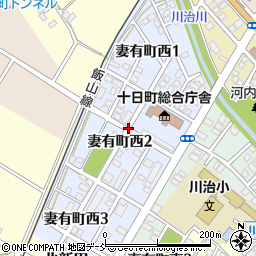 新潟県十日町市妻有町西周辺の地図