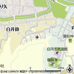福島県白河市白井掛下22周辺の地図