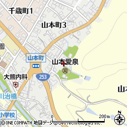 新潟県十日町市山本町2丁目周辺の地図