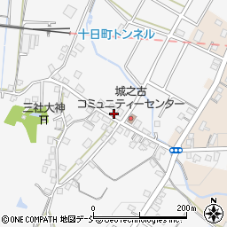 新潟県十日町市城之古801周辺の地図