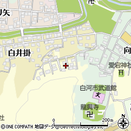 福島県白河市白井掛下22-23周辺の地図
