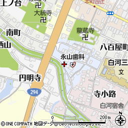 大竹マッサージ周辺の地図