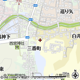 福島県白河市白井掛下18-2周辺の地図