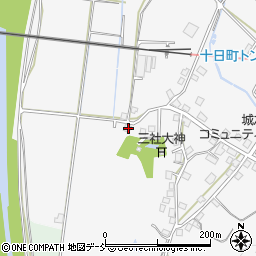 新潟県十日町市城之古494周辺の地図