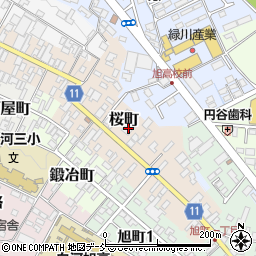 福島県白河市桜町48周辺の地図