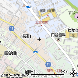 福島県白河市桜町17周辺の地図
