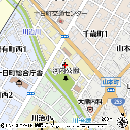 新潟県十日町市河内町3周辺の地図