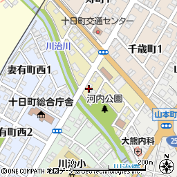八栄中島周辺の地図