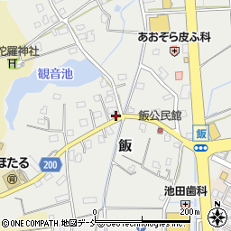 新潟県上越市飯2012周辺の地図