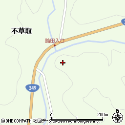福島県石川郡古殿町山上小作周辺の地図