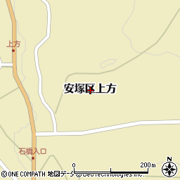 新潟県上越市安塚区上方周辺の地図