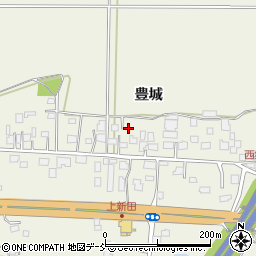 福島県西白河郡西郷村小田倉豊城周辺の地図