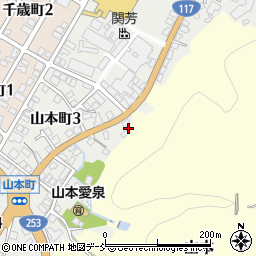 新潟県十日町市山本周辺の地図