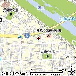 和栗社会保険労務士行政書士事務所周辺の地図