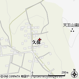 福島県白河市大久保45周辺の地図