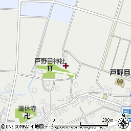 新潟県上越市戸野目周辺の地図