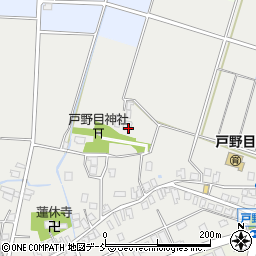 新潟県上越市戸野目周辺の地図