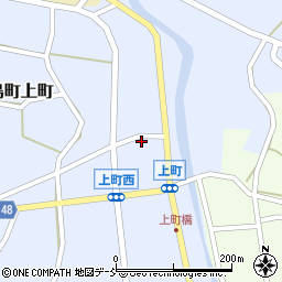 石川県七尾市中島町上町（乙）周辺の地図