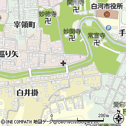 菊地綿店周辺の地図