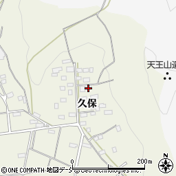 福島県白河市大久保44周辺の地図