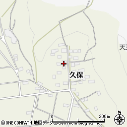 福島県白河市大久保15周辺の地図