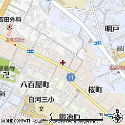 福島県白河市桜町7周辺の地図