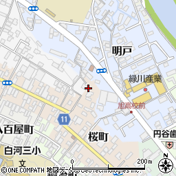 福島県白河市桜町59周辺の地図