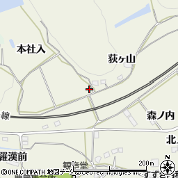 福島県白河市大本社入48周辺の地図