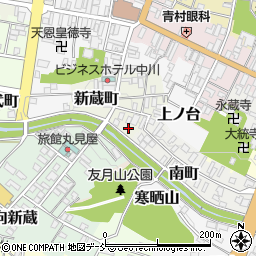 福島県白河市新蔵町42周辺の地図