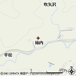 福島県いわき市久之浜町田之網柿内周辺の地図