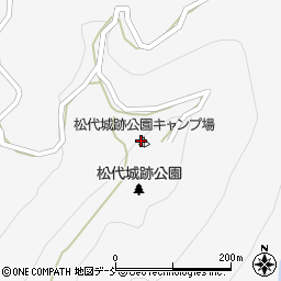 松代城跡公園キャンプ場周辺の地図