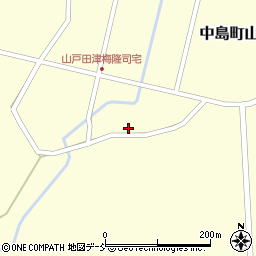 石川県七尾市中島町山戸田カ周辺の地図