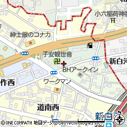 下新田コミュニティセンター周辺の地図