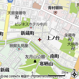 福島県白河市新蔵町43周辺の地図