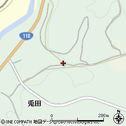 福島県石川郡石川町山形滝尻周辺の地図