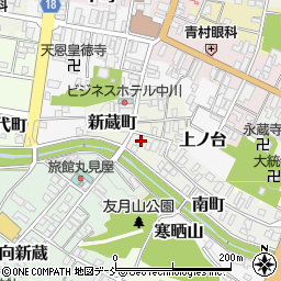 福島県白河市新蔵町39周辺の地図