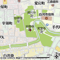 妙関寺周辺の地図