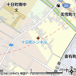 新潟県十日町市川治581周辺の地図