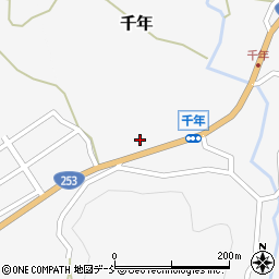 新潟県十日町市千年268周辺の地図