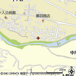 福島県いわき市小川町高萩（山ノ入）周辺の地図