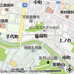 福島県白河市新蔵町33周辺の地図