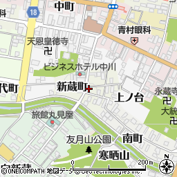 福島県白河市新蔵町28周辺の地図