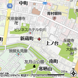 福島県白河市新蔵町25周辺の地図