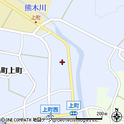 石川県七尾市中島町上町ニ周辺の地図