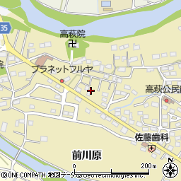 福島県いわき市小川町高萩家ノ前周辺の地図