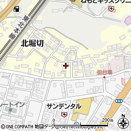 福島県白河市北堀切36周辺の地図