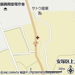 新潟県上越市安塚区上方886-1周辺の地図