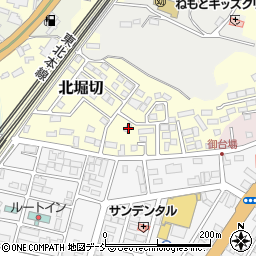 福島県白河市北堀切49周辺の地図