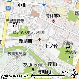 福島県白河市新蔵町14周辺の地図