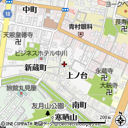福島県白河市新蔵町17周辺の地図